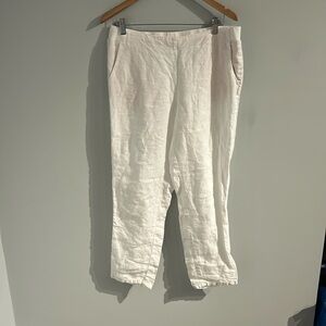 J. Jill Love Linen Pull‎ On Pants